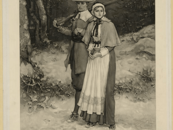 Mayflower Rumors: John Alden and Priscilla&nbsp;Mullins